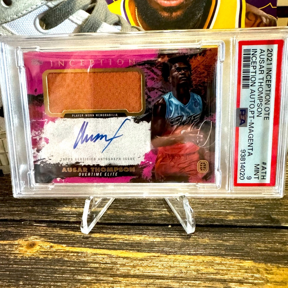 2021 Topps Inception Ausar Thompson RPA 65/99